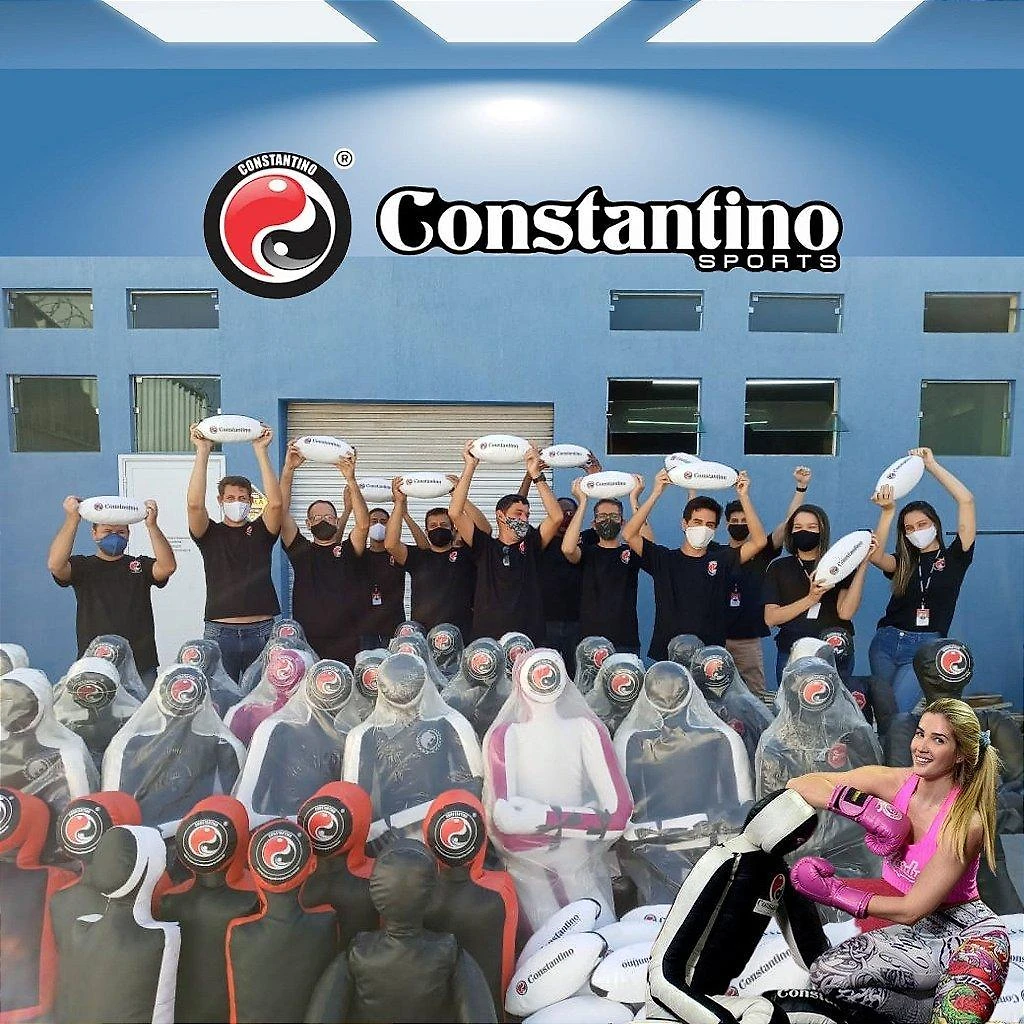 Boneco Sparring Jiu Jitsu Constantino Rosa Pancada / Vazio