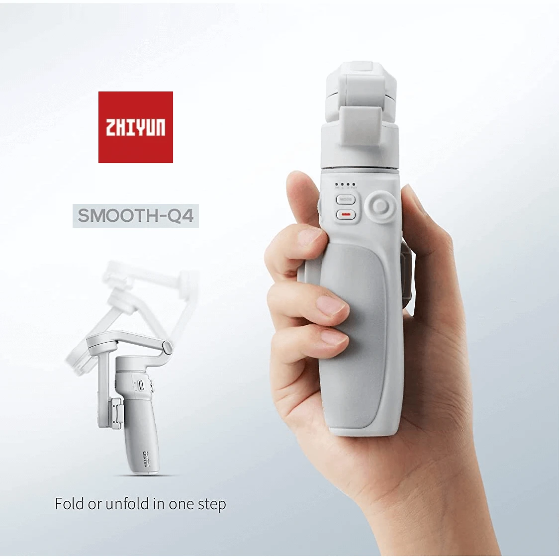 Miniatura Estabilizador Zhiyun Smooth-Q4 Gimbal para SmartPhones de 3 Eixos