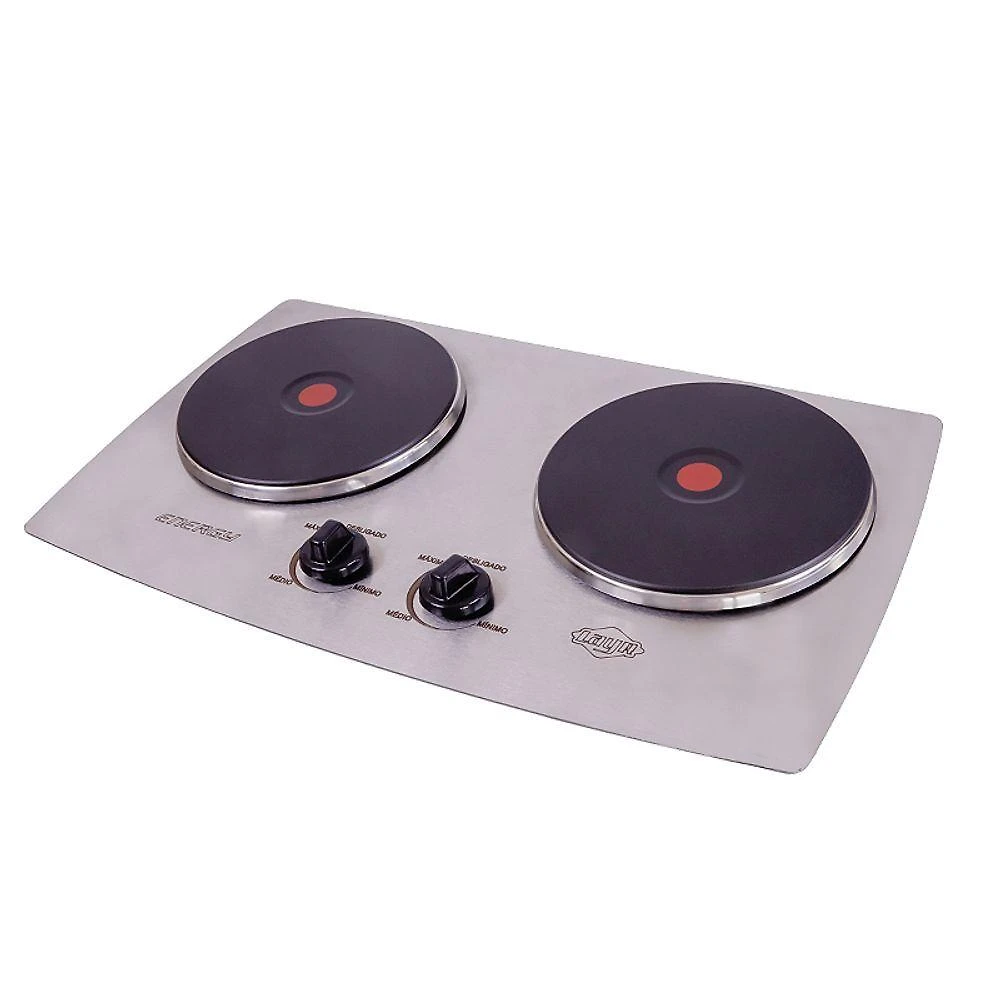 Fogão Elétrico Cooktop 2 Bocas Elétrico Energy 4.0 - Layr 220V