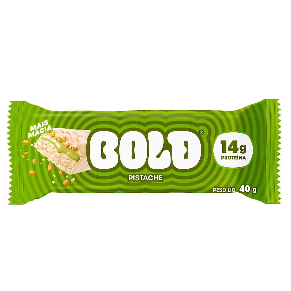 Barra de Proteína Bold Sabor Pistache 40g