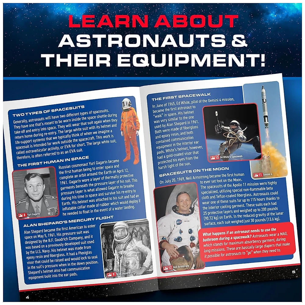 NASA Astronaut Helmet Capacete Espacial Infantil com Visor Funcional e Adesivos para Fantasia e Brincadeiras Educativas Blue Marble