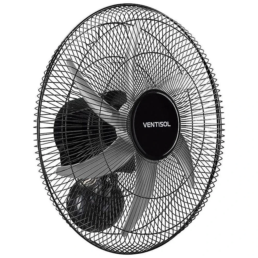 Ventilador de Parede Oscilante 50 CM 6 Pás BIVOLT 200W VENTISOL Bivolt