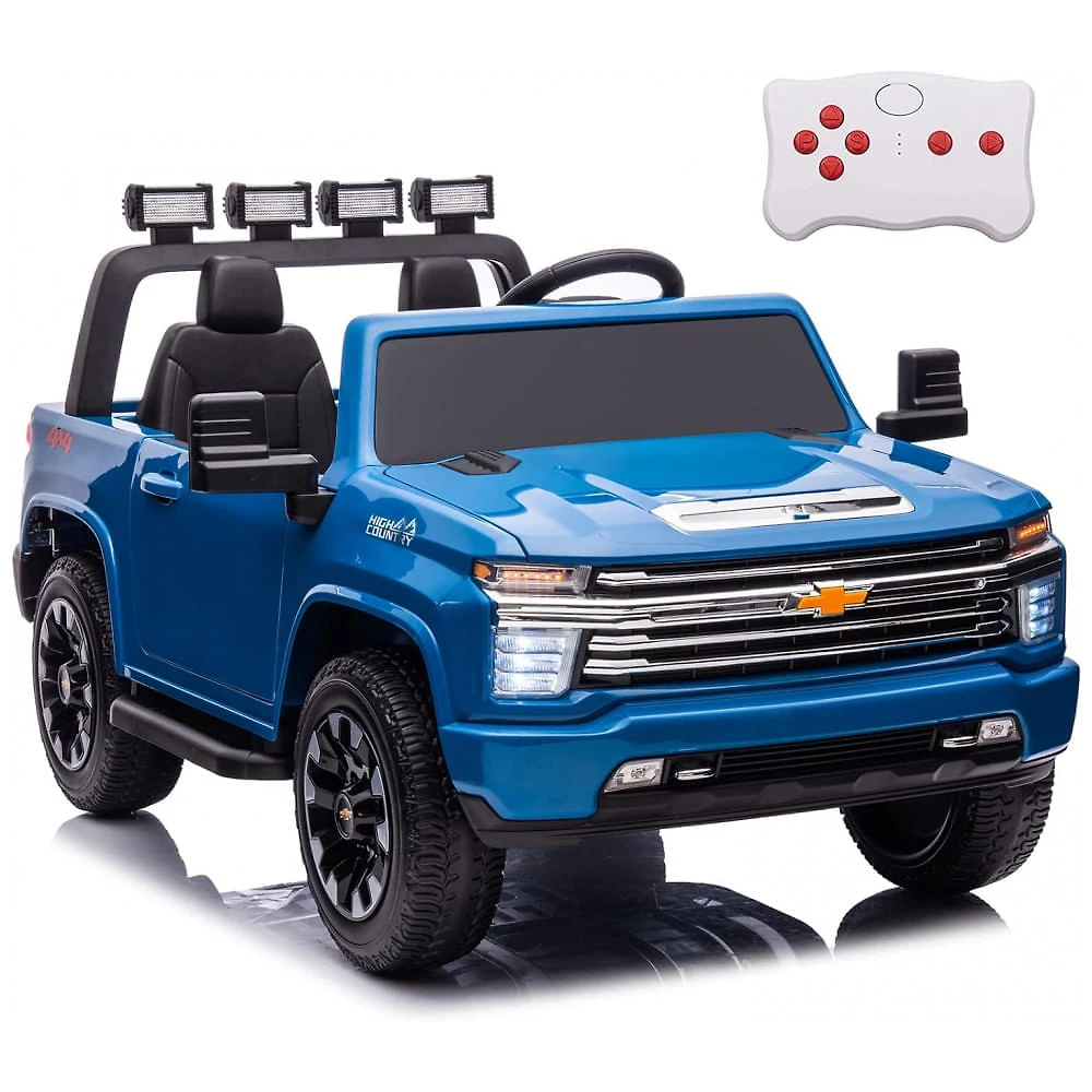 Carro Elétrico Infantil a Bateria 4X4, 2 Lugares com Controle Remoto, Pneus EVA, Música e Luz LED, 24V, NEWQIDA C...