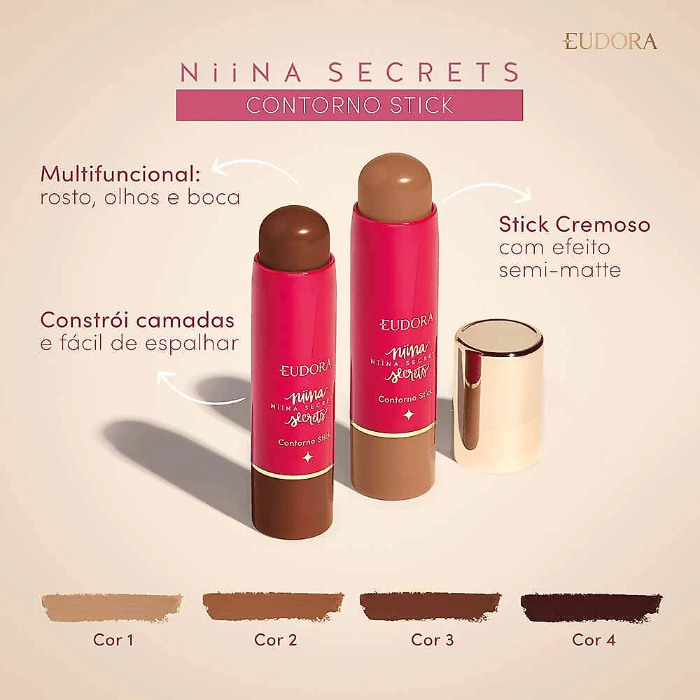 Contorno Stick Multifuncional Niina Secrets 5g 1