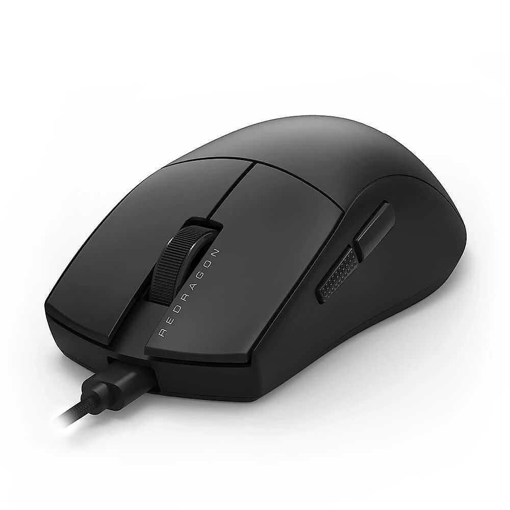 Mouse Gamer Redragon K1ng 1k M724, 12400 DPI, Ambidestro, 1000Hz, USB Tipo-C, Preto - M724