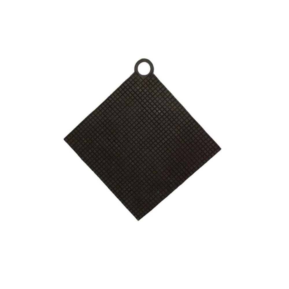 Degrau Patamar Quadrado para Escada Caracol 0904C-QUAD-FSC Ferro Fundido Preto Fundição São
