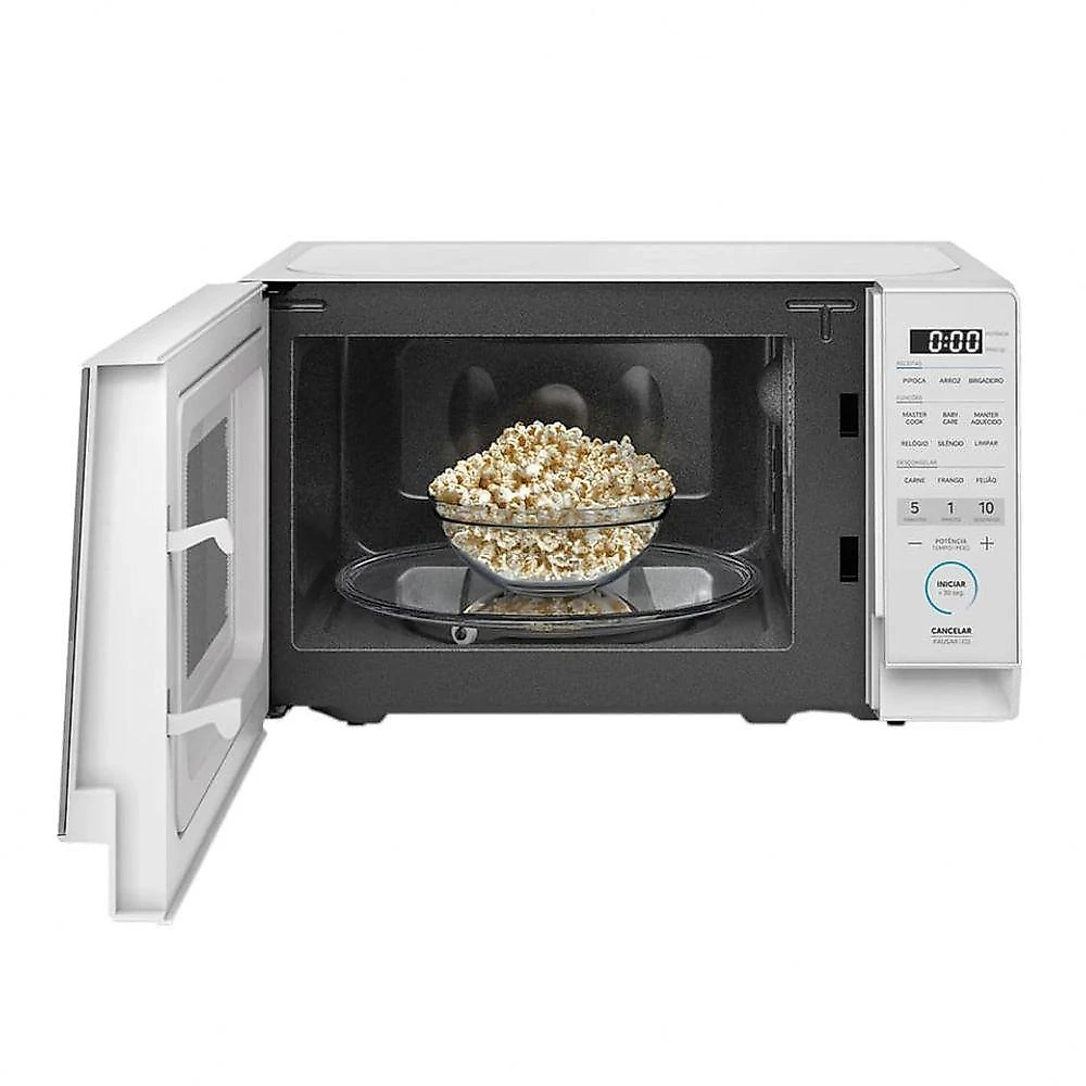 Micro-ondas Bancada Midea Mastercook Mhp20b2 20L 1050W Display Digital Branco 220V