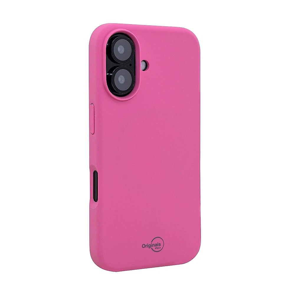 Capa iPhone 16, Originais iPlace, Silicone Essential, Pink 