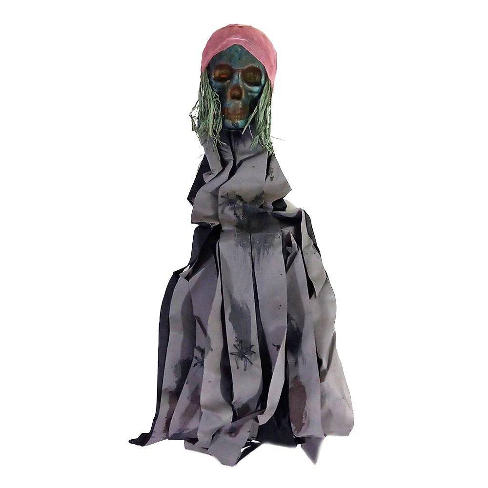 Boneco Esqueleto Pirata Halloween