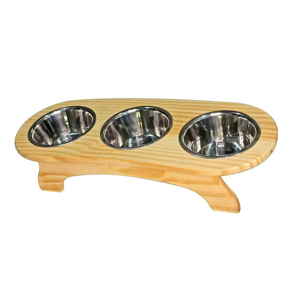 Comedouro Para Cães Triplo M