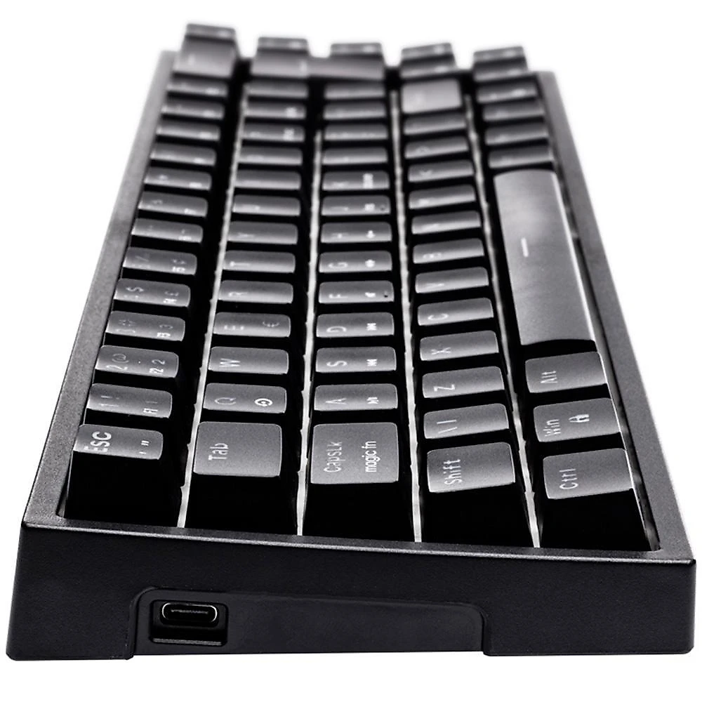 Teclado Mecânico Gamer Husky HailStorm, 65%, RGB, Switch Gateron Red, ABNT2, Preto -  HTG002PTVR