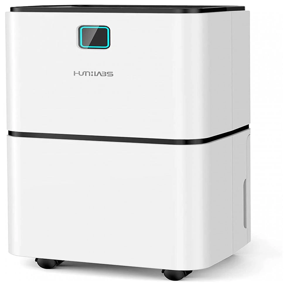 Desumidificador para Grandes Ambientes 2L até 140 m2 com Painel Digital, 110V, HUMILABS, Branco