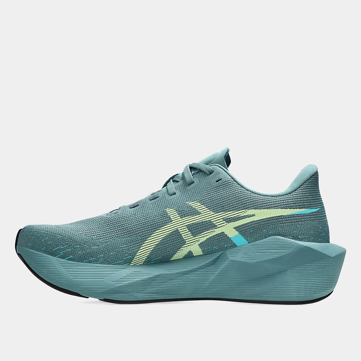 Tênis Asics Novablast 6 Masculino Azul+amarelo - 39