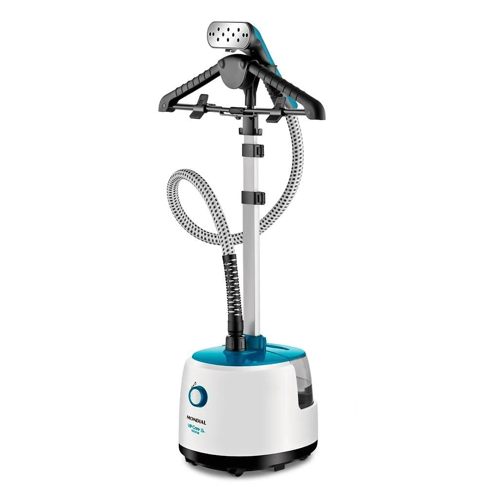 Passadeira a vapor mondial vip care vp-07 – branco/azul