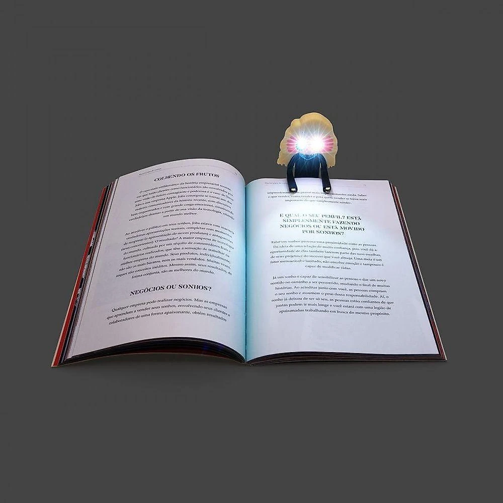 Luminária de Leitura Articulada Imaginarium HP Luna com LED nos Olhos, 2 Leds, 1W, Baterias CR1220
