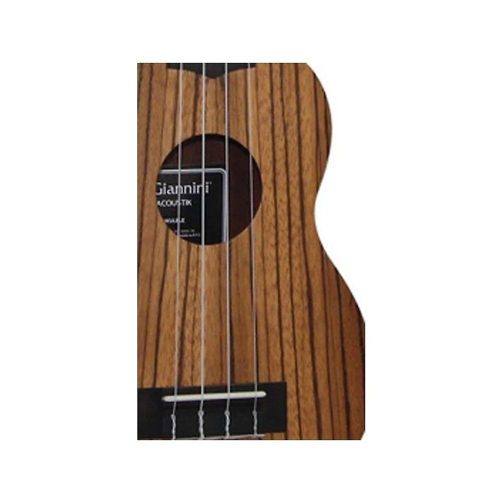 Ukulele Soprano Acústico Com Bag Guk-21 Zw Zebra