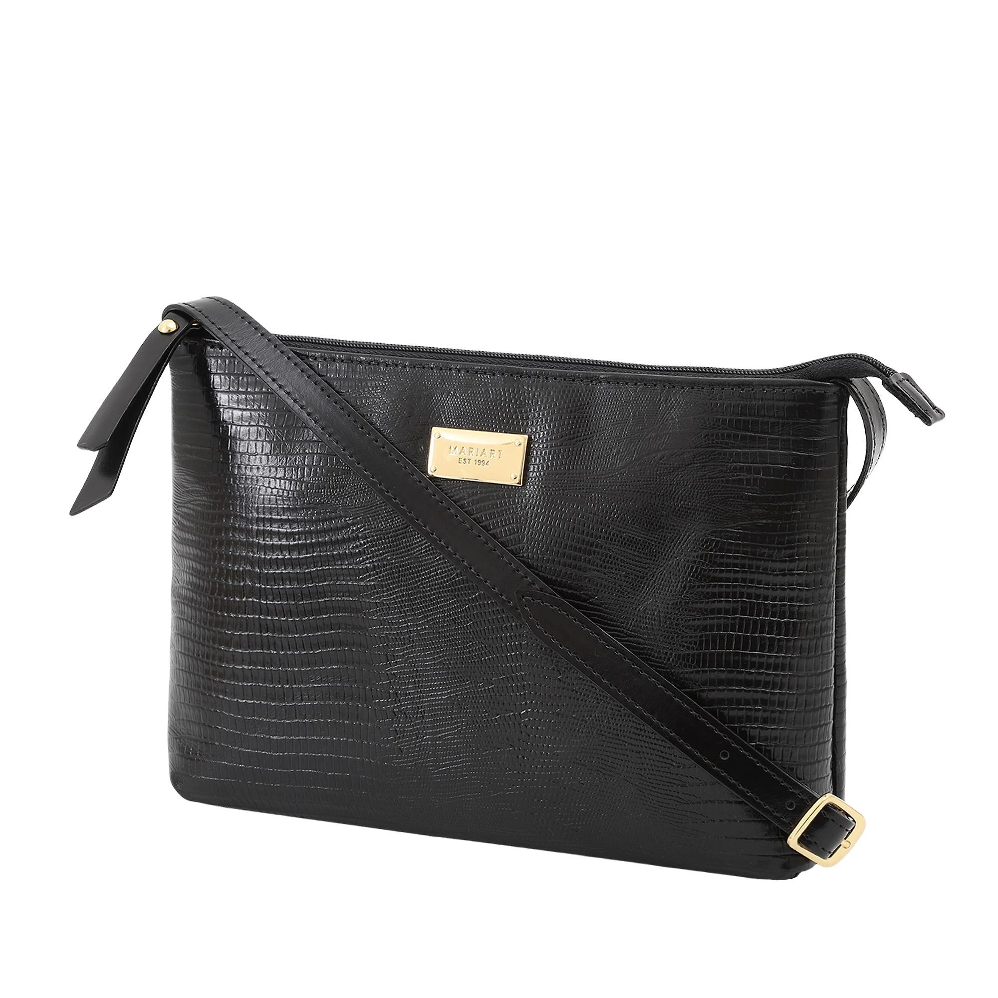 Miniatura Bolsa De Couro Legítimo Feminina Transversal Mariart 2190