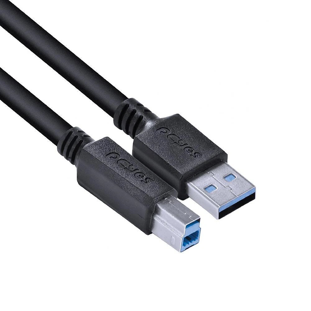 Cabo Para Impressora E Hd Externo Usb A 3.0 Macho Para Usb B