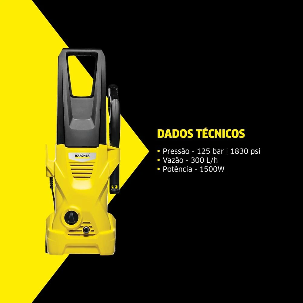 Lavadora de Alta Pressão Kärcher Acqua Jet 1830PSI 1500W 110V