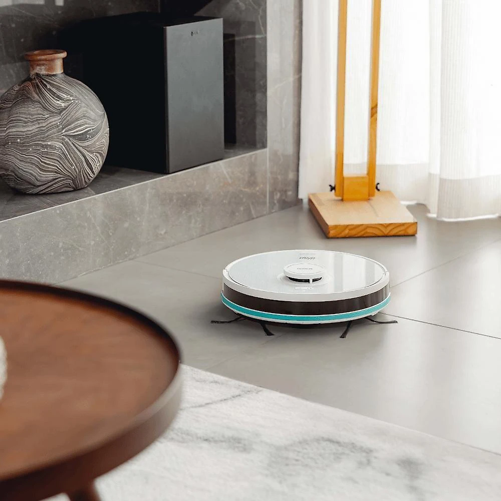 Robô Aspirador WAP W3000 24kPa 120 com MOP Preto Bivolt