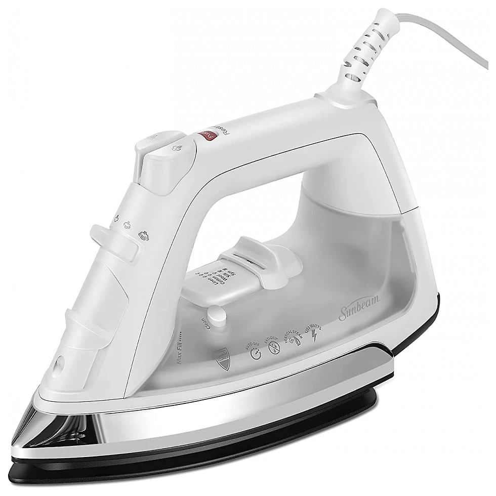 Ferro de Passar a Vapor Sunbeam GCSBCL 317 com Desligamento Automático, 1200W 110V, Branco