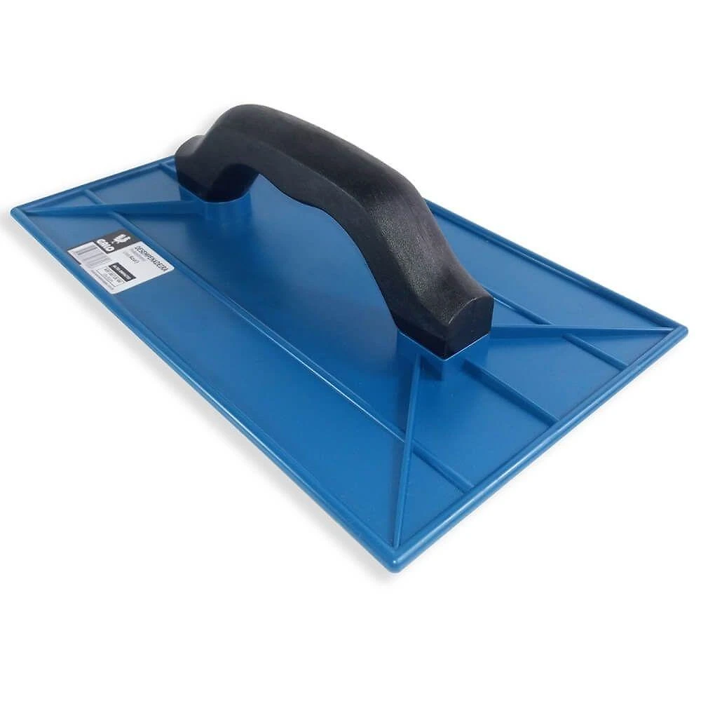 Desempenadeira Plástica Lisa Azul 220x340mm - 00722-00 - Galo