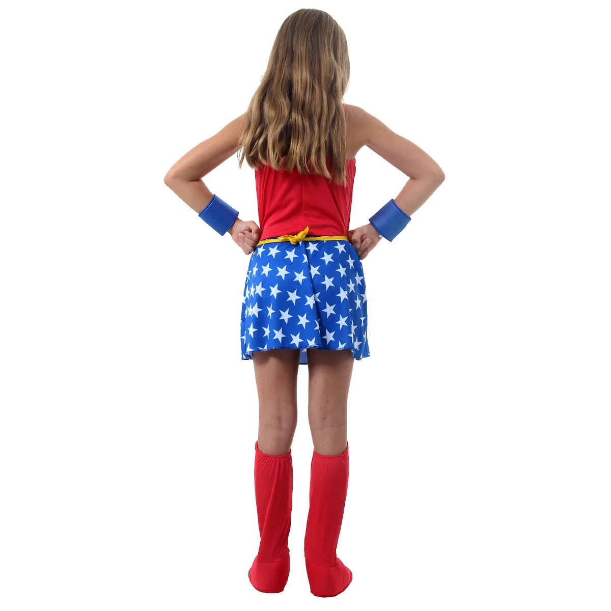 Miniatura Fantasia Mulher Maravilha Infantil - Liga da Justiça G