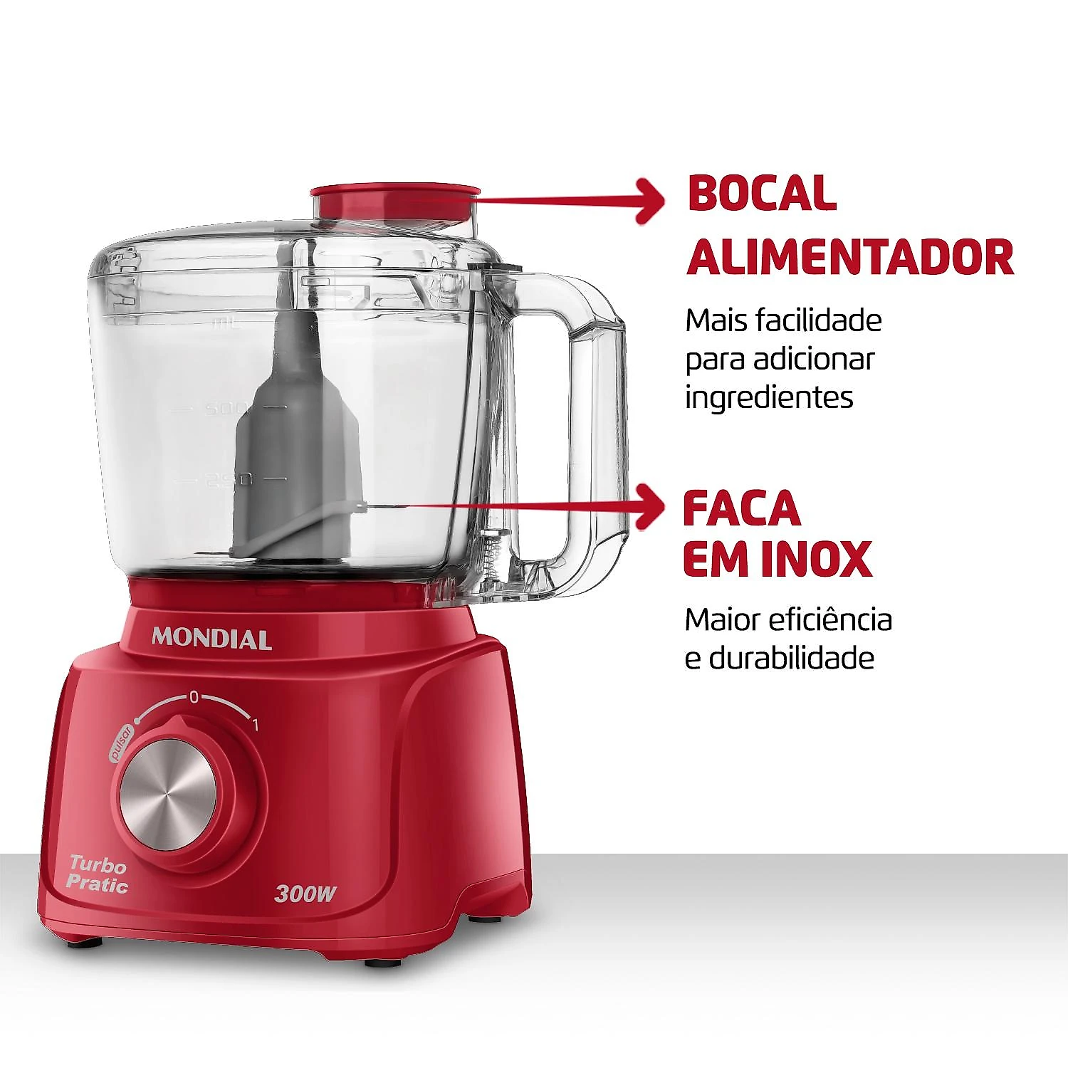 Processador Mondial MP16 Vermelho 220V 220V