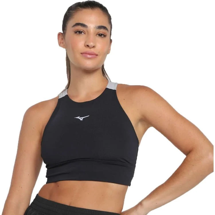 Top Mizuno Compress Feminino - Ptocza - PTO/CZA