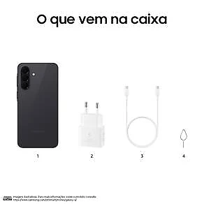 Smartphone Samsung Galaxy A37 5G Tela 6.7" 256GB Verde + Galaxy Fit 3 Prata