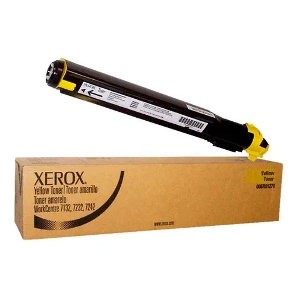 Toner 006R01271 Amarelo Original para Xerox Workcentre 7131 7132 7232 7242 Lexmark