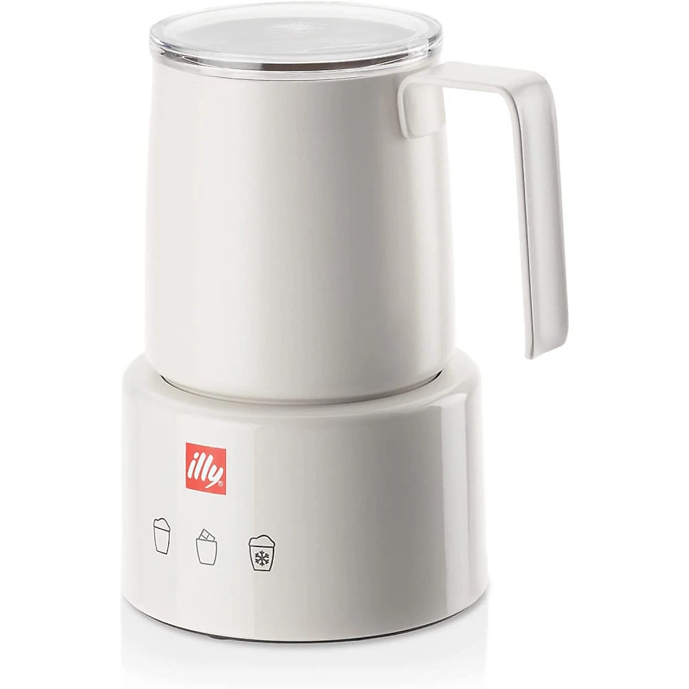Illy 22986 Espumador de Leite Elétrico Capacidade 150 mL Aço I nox 110V Branco