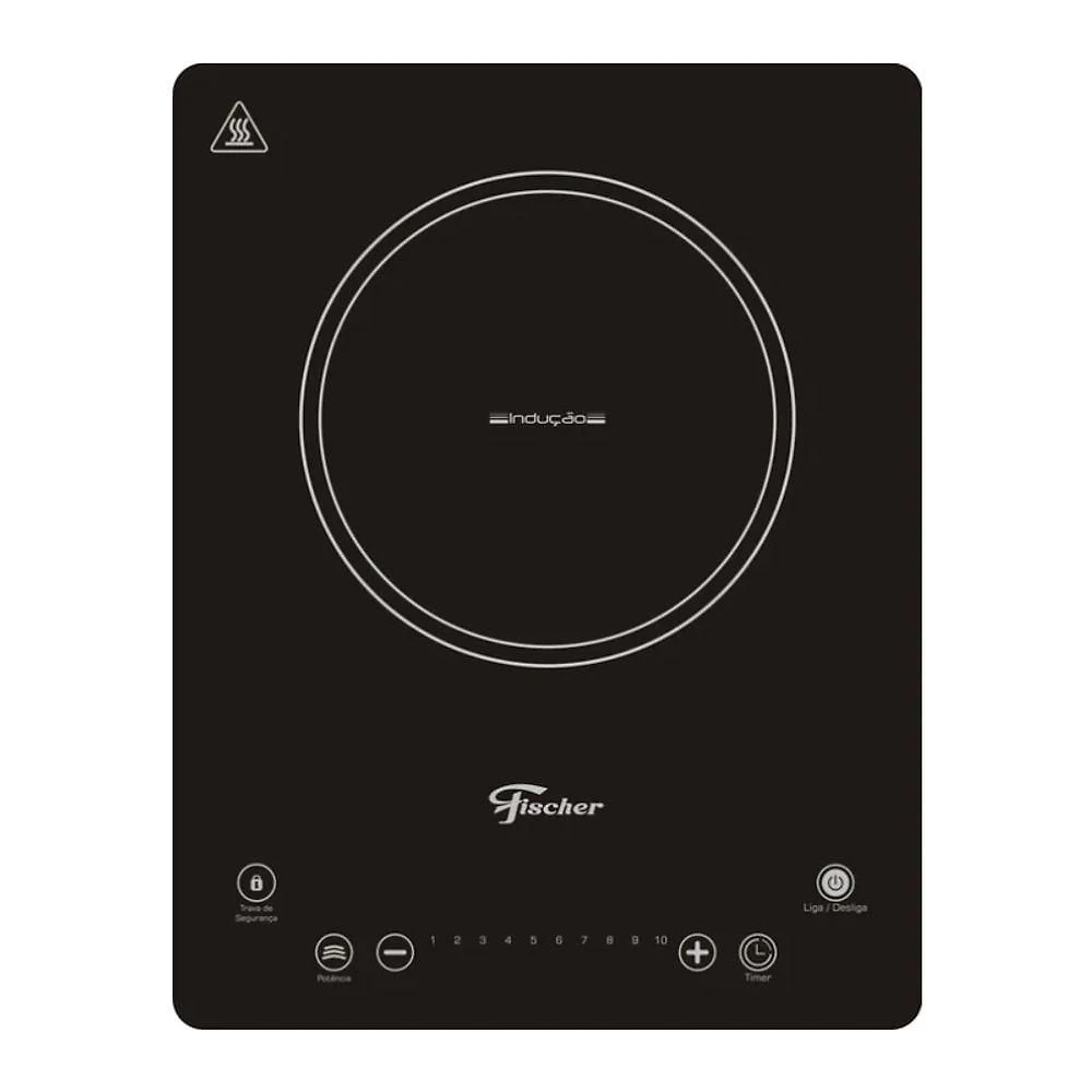 Fogão Cooktop Boca De Indução Mesa Vitrocerâmica 220v - Fischer 1 Boca