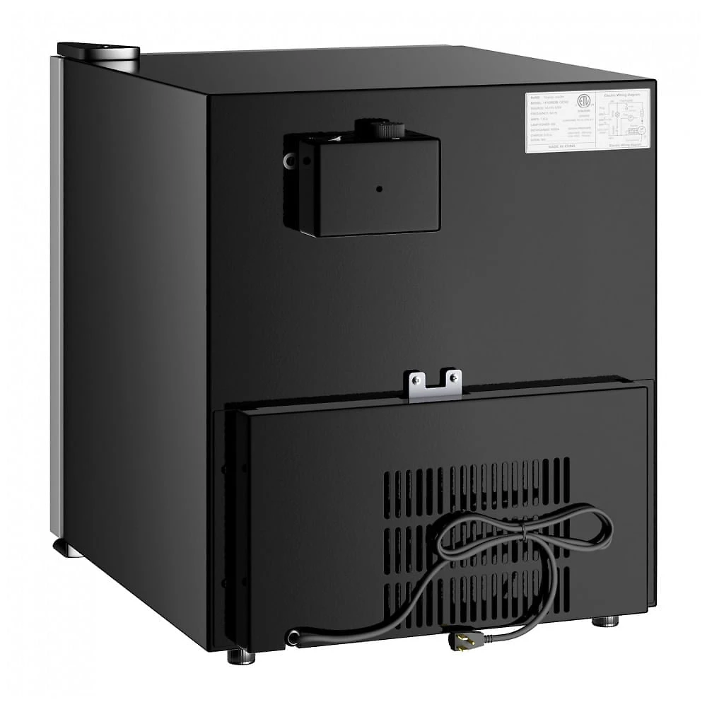 Galaxy Expositor Refrigerado de Balcão Preto Customizável 51 L 115V