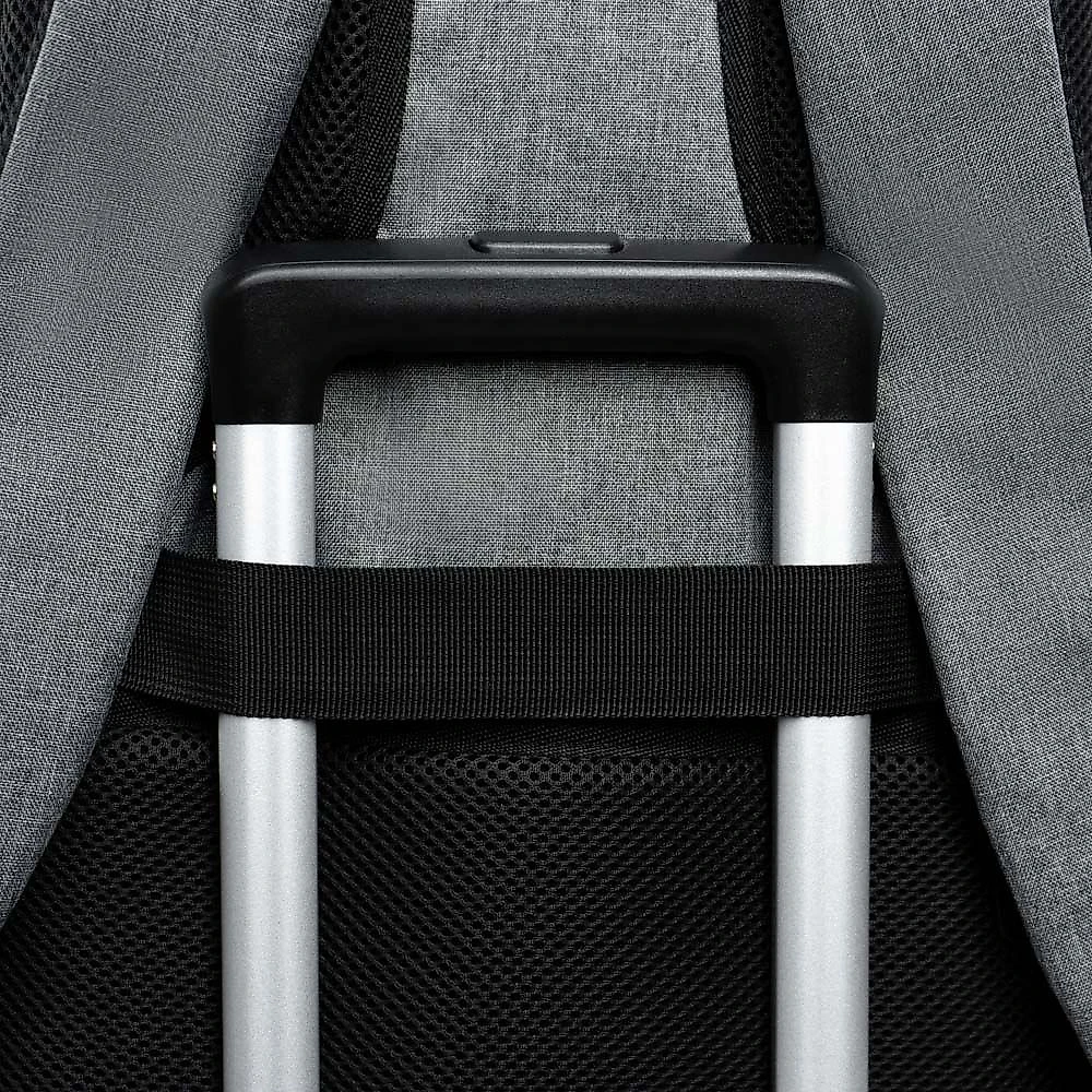 Mochila Masculina para Notebook México Cinza Cinza