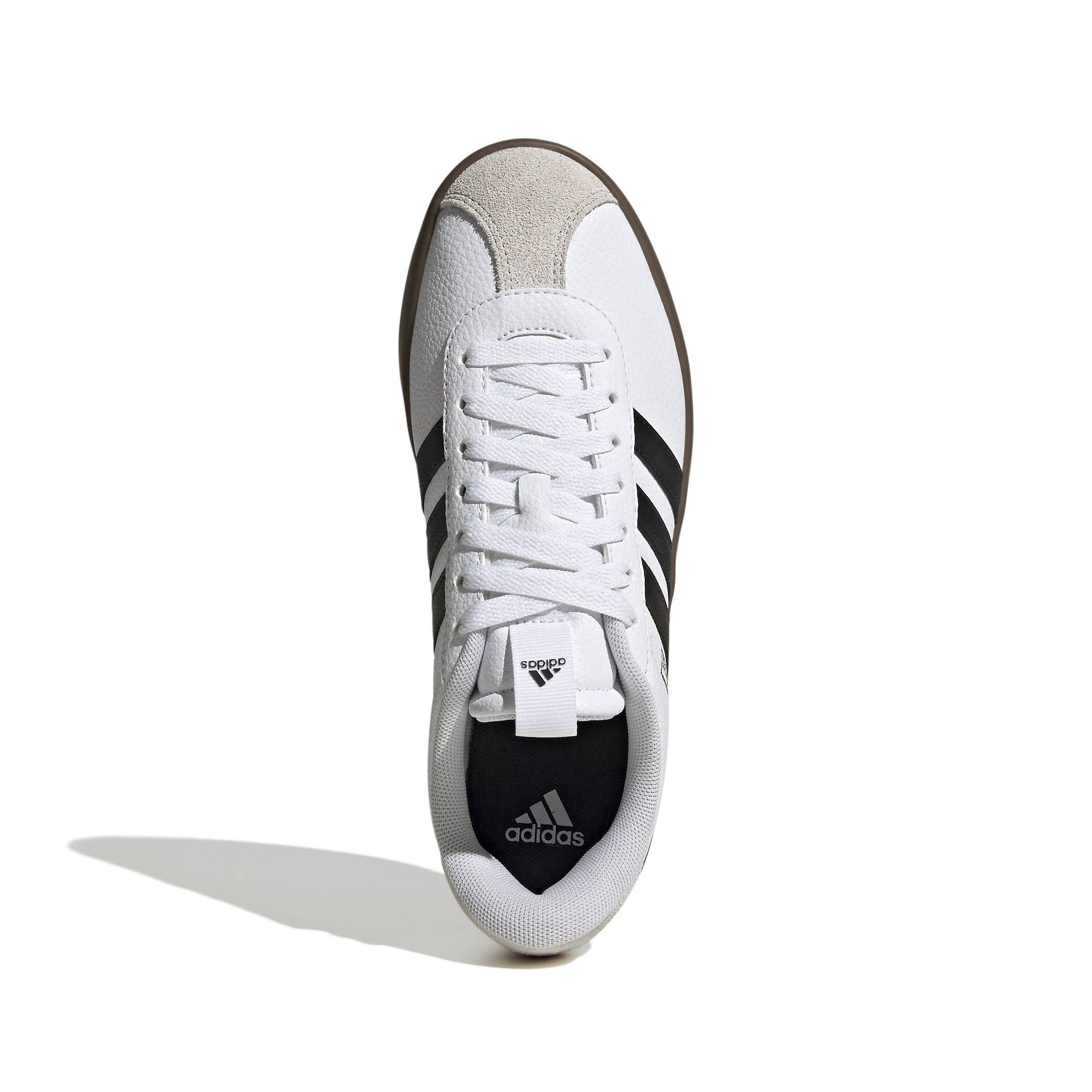 Miniatura Tênis Adidas VL Court 3.0 Feminino Branco+Preto - 34