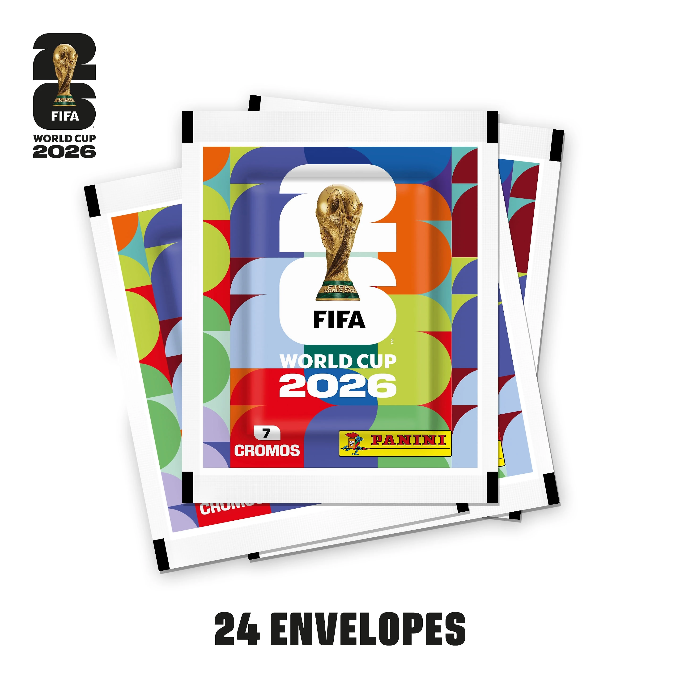 Kit 24 Envelopes Copa do Mundo 2026