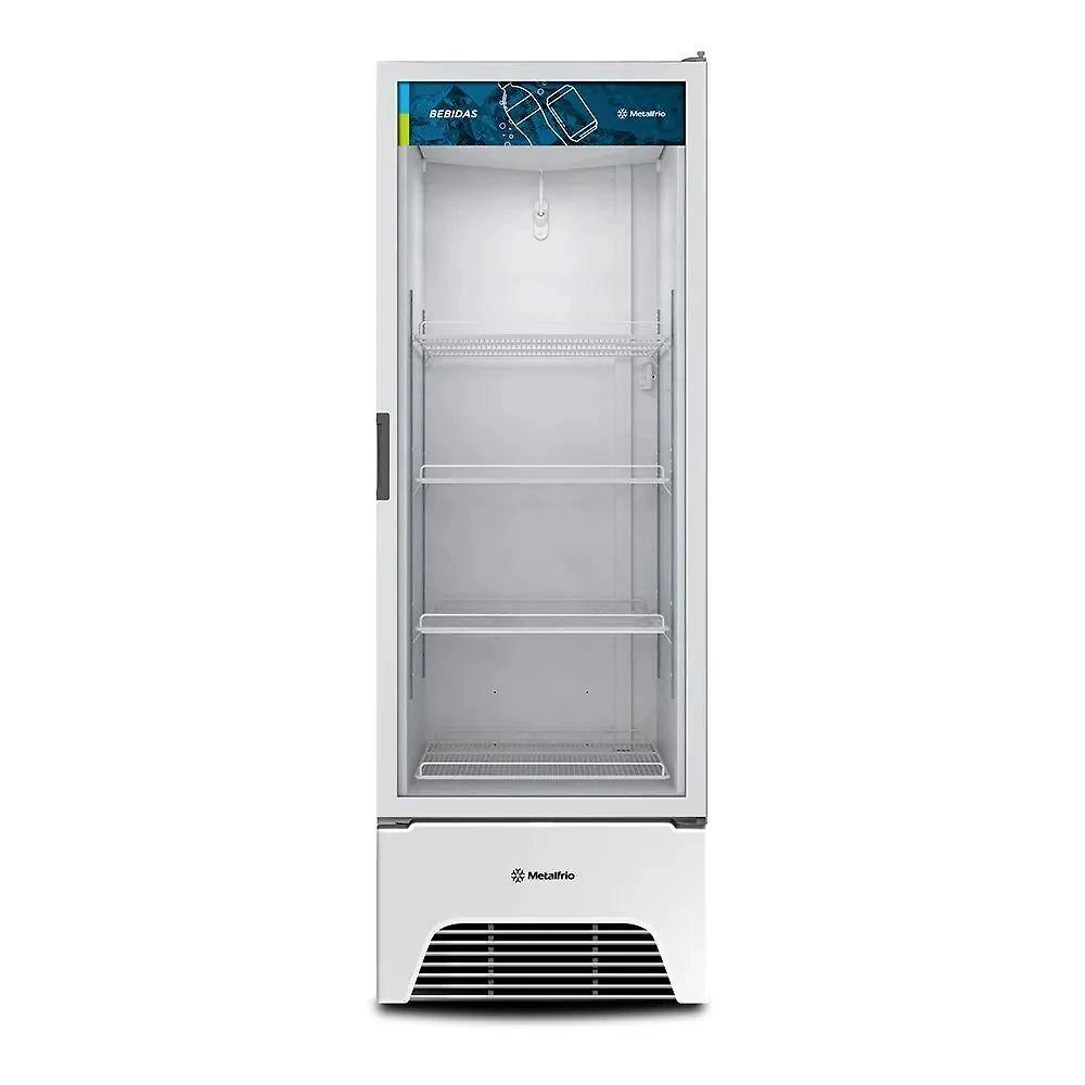 Expositor vertical metalfrio optima 572l 1 porta branco 127v vb52ah
