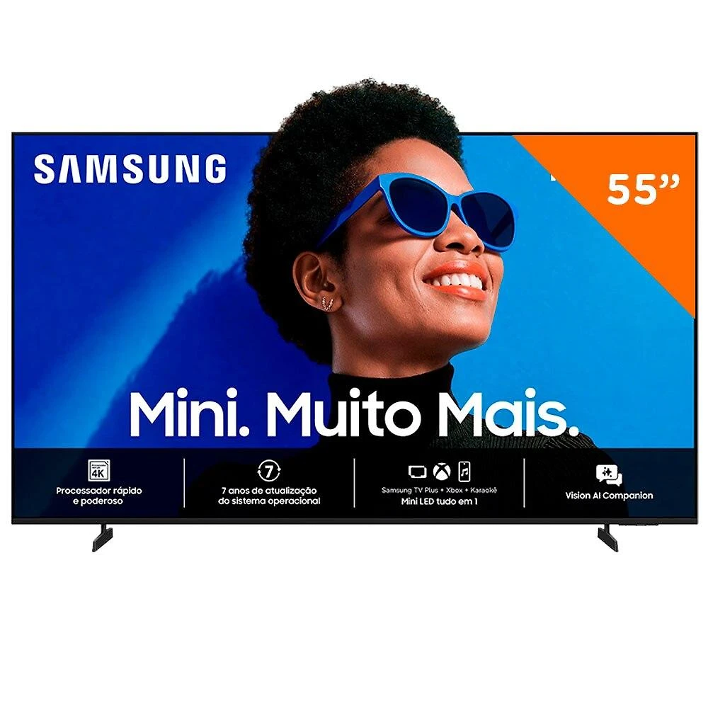 Smart TV 55" Samsung Mini LED Vision AI 4K - M75H (2027)