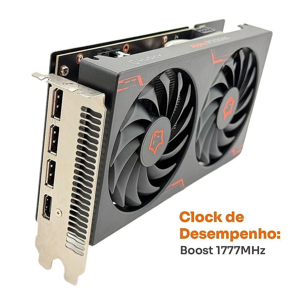 Placa De Vídeo Husky Alpha RTX 3060, Nvidia, 12GB, GDDR6, 192-Bit, Dual Fan, HDMI, 3x DisplayPort - HVG023060