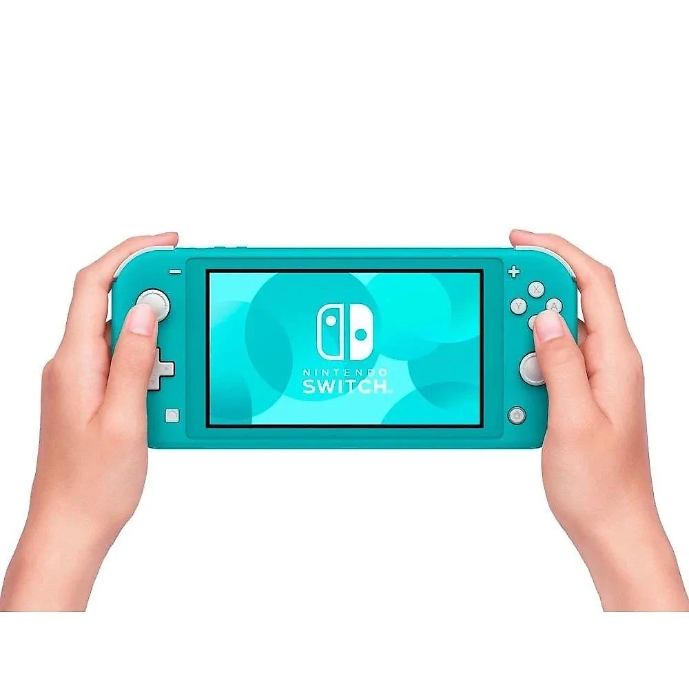 Console Portátil Nintendo Switch Lite 32GB com Adaptador AC Turquesa