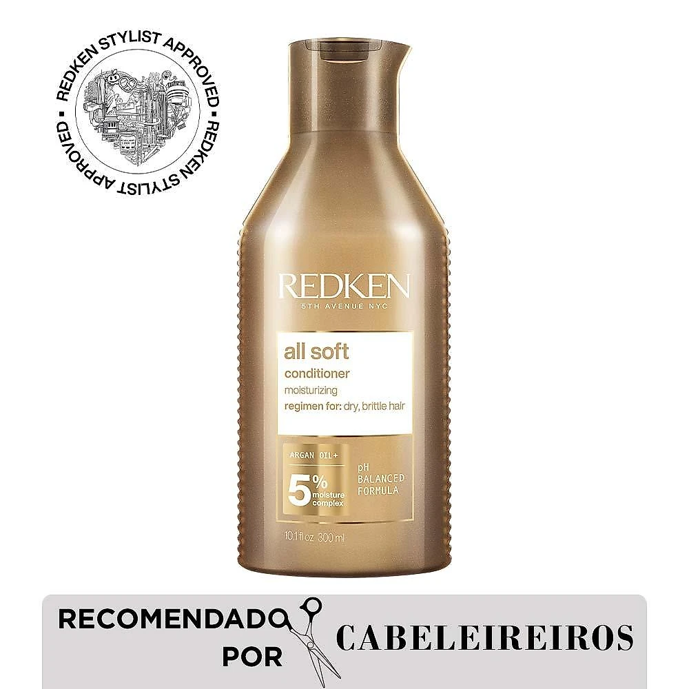 Redken all soft - condicionador hidratante 300ml