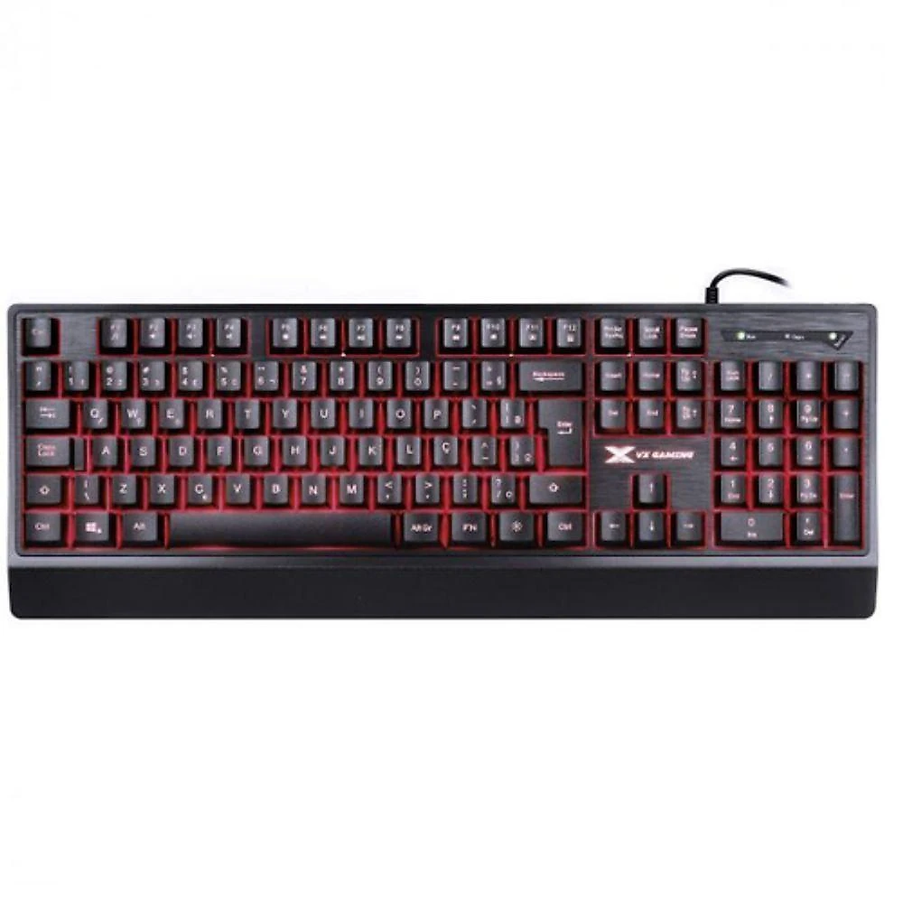 Teclado Gamer Vinik Defender GT300 USB LED RGB 7 Cores ABNT2 107 Teclas Preto
