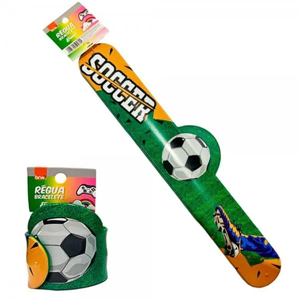 Régua Bracelete Flexível Funny! 20cm Brw Estampa 4