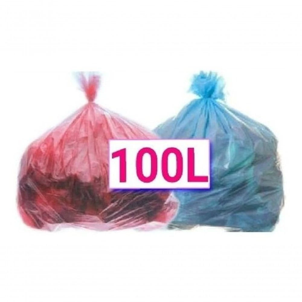 Saco para Lixo Saco de Lixo Cheiroso 100l com 600 un Perfumado Rosa para Uso Doméstico Higipack