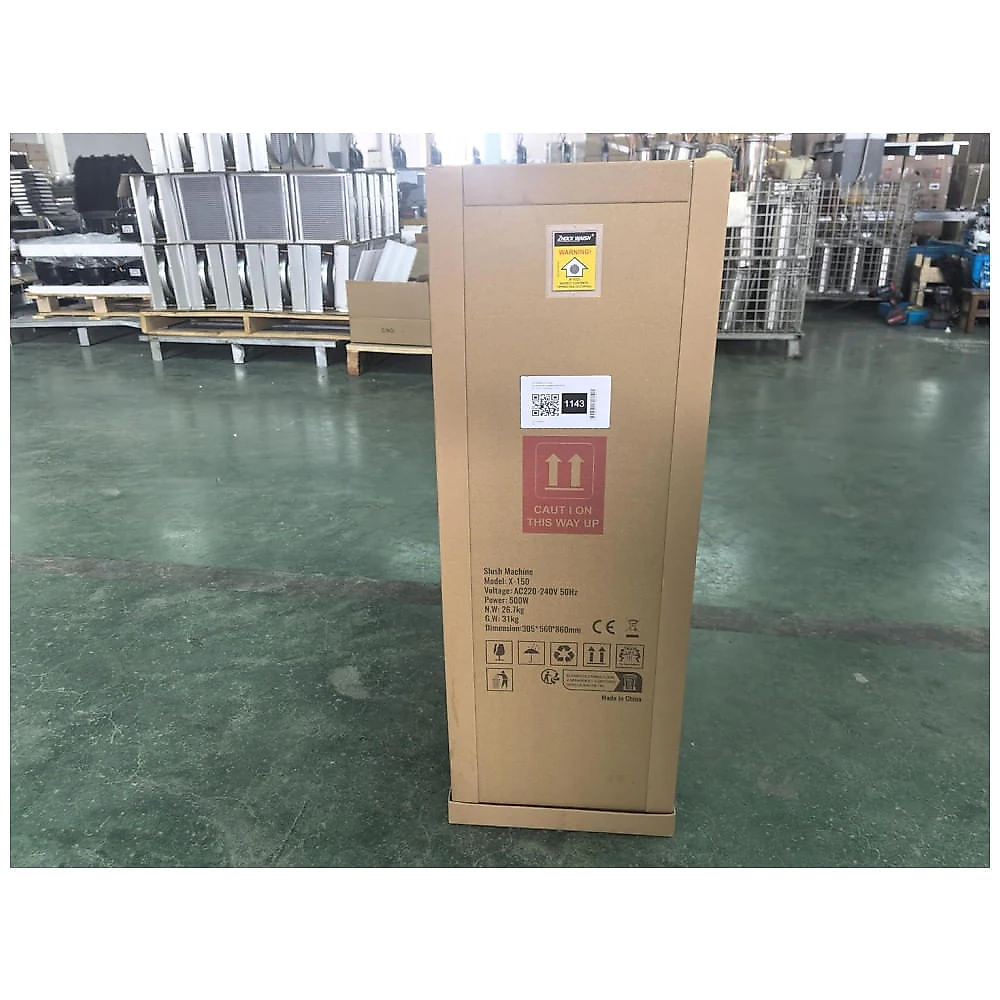 Máquina de Frozen VEVOR, Tanque Único de 15L para Uso Comercial, 60 Copos em Aço Inoxidável para Margarita, Smoothie e Bebidas Congeladas