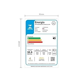 Geladeira LG GC-B187PQA Side by Side 519L Inox Look Frost Free Inverter 110V