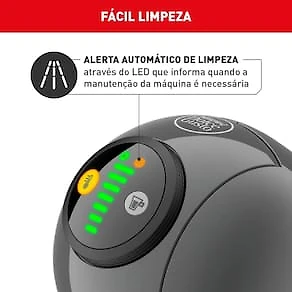Cafeteira Expresso Arno Dolce Gusto Genio S DGS5 Basic Automática Multibebidas – Grafite 110V
