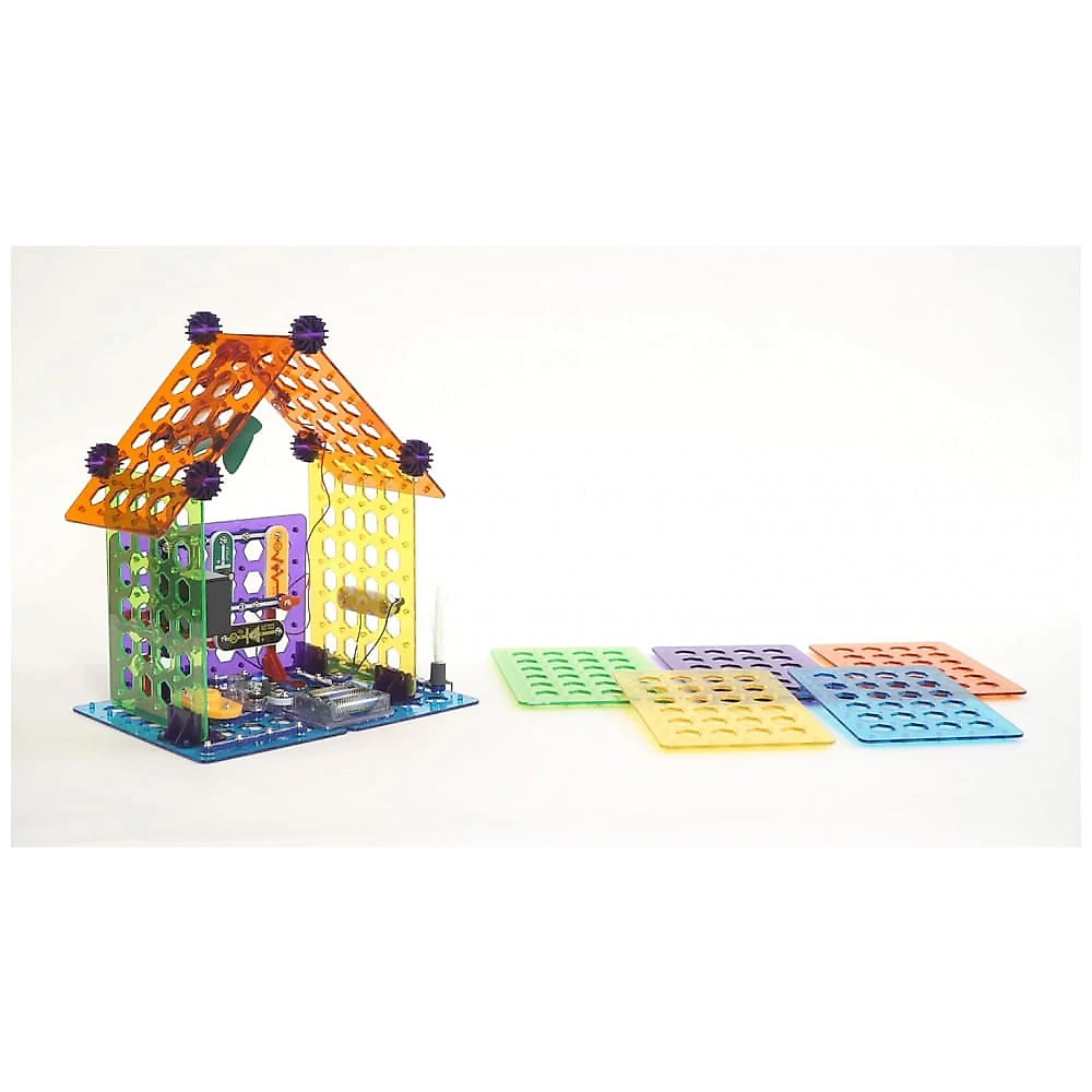 Snap Circuits Elenco My Home – Kit Educacional de Eletrônica para Crianças a Partir de 8 Anos