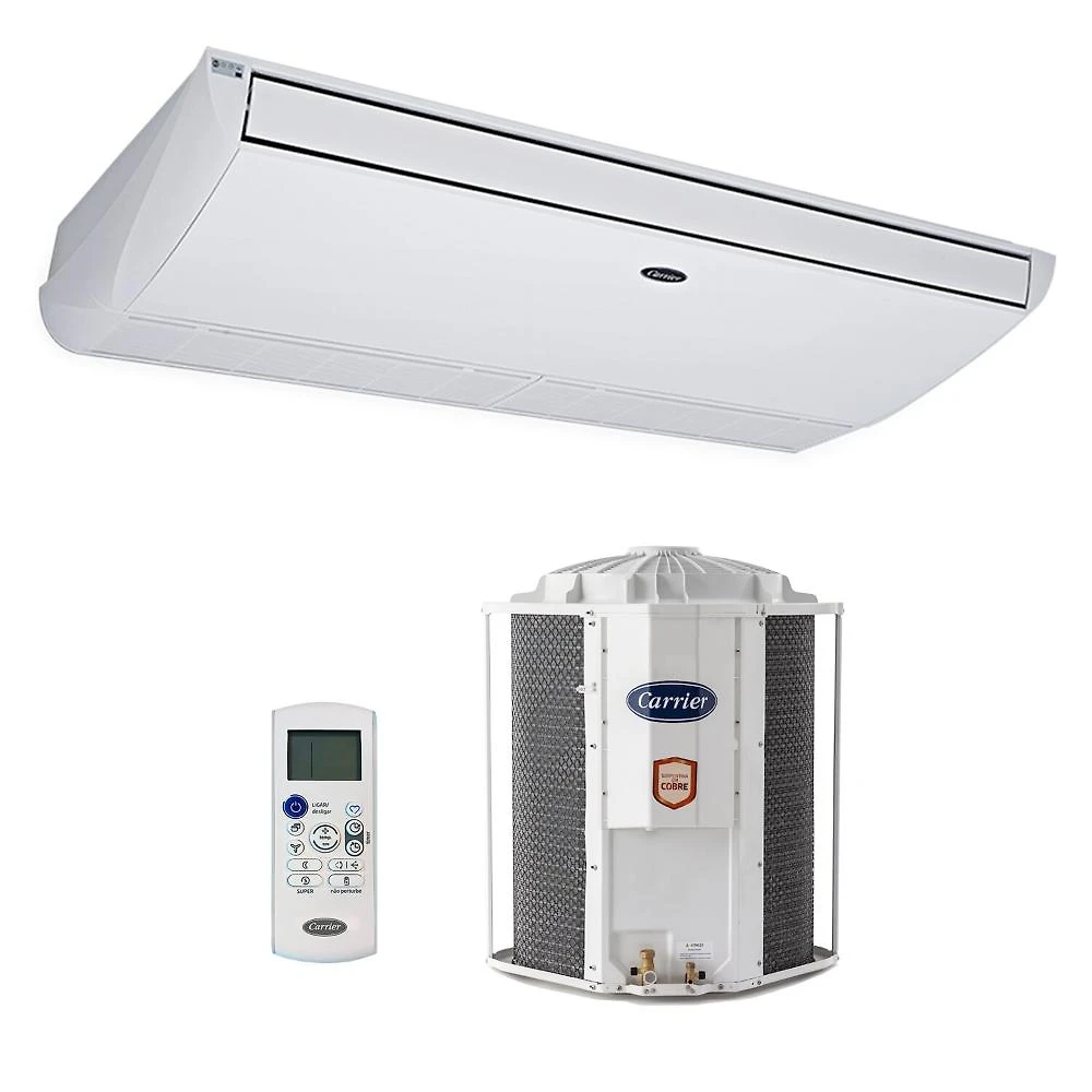 Ar-Condicionado Split Teto 64000 BTUs Carrier Xperience Só Frio 42ZQB64C5/38CCW064535MC 220V